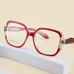 TR90 plastic frame or glasses with blue light protection, with spring hinges FA87204