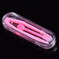 Пинцет пластиковый в индивидуальной упаковке в коробочке 