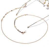 Набор из двух цепочек для очков с очками и прямоугольниками GL1355