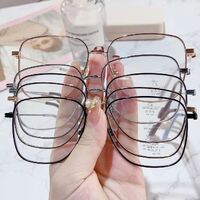 Оправа металлическая с линзами Blue Ray Cut MAMO S31750