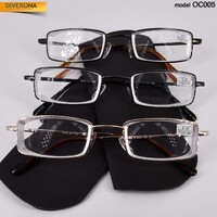 Corrective glasses lecturer in metal frames OCHI OC005 diopters +1.00 to +4.5, -4.50 to -10.00 RMC: 62-64 mm