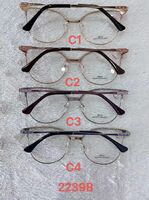 Metal frame for glasses with spring hinges 2239B
