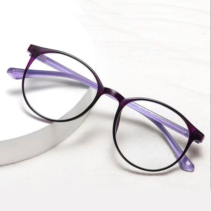 Plastic glasses for reading, with Blue ray cut protection, diopters from +0.00 to +4.00, RMC=62-64, KY2100