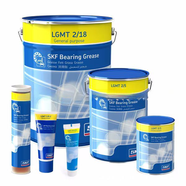 Grease for gears, moving parts, rubber O-rings and bearings SKF