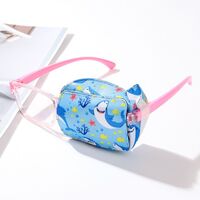3D occluder for glasses, children's eye cartoon eye patch mask for amblyopia, strabismus, after surgery