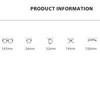 Plastic TR90 Blue Block glasses with blue light protection FENQI F2113