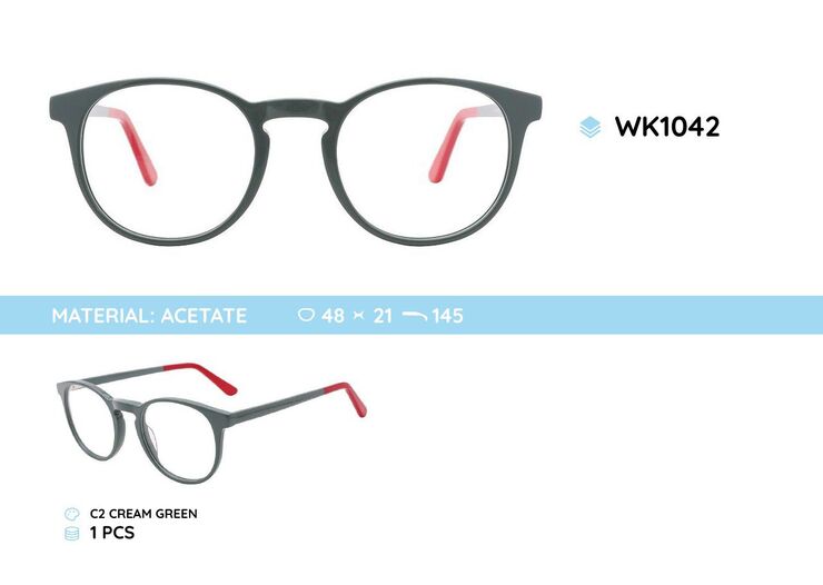 Acetate plastic frames for kids WK1042