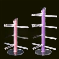 Tabletop acrylic glasses stand for 3 / 4 / 5 slots BY-6002