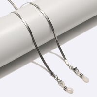 Металлическая нескользящая цепочка, в виде змейки, для очков и масок GL1721