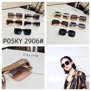 Polarized metal + TR90 sunglasses P05KY 2906