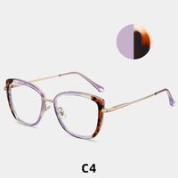 Combined frame (metal + TR90) or glasses with blue light protection, with spring hinges FA87030