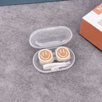 Мини-набор для мягких контактных линз XY-134翻盖笑脸熊