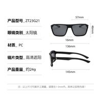 Пластиковые поляризационные мужские солнцезащитные очки Elit 23G21-EL