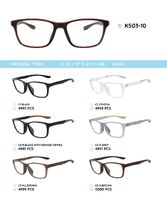 TR90 plastic eyeglasses frame K503-10