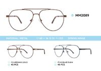 Metal men's frame for glasses MM2089