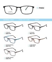 Plastic Ultem eyeglasses frame P3002