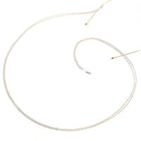 Металлическая нескользящая цепочка двухцветная, для очков и масок GL158-2