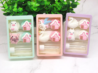 Mini set with contact lens cases XF1903, 2pcs