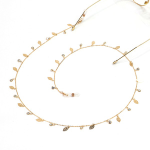 Hand-made zircon eyeglass chain GL1045