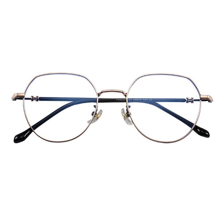 Оправа металлическая с линзами Blue Ray Cut MAMO F99022