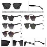 Polarized metal + CP sunglasses for women Leke LK41017