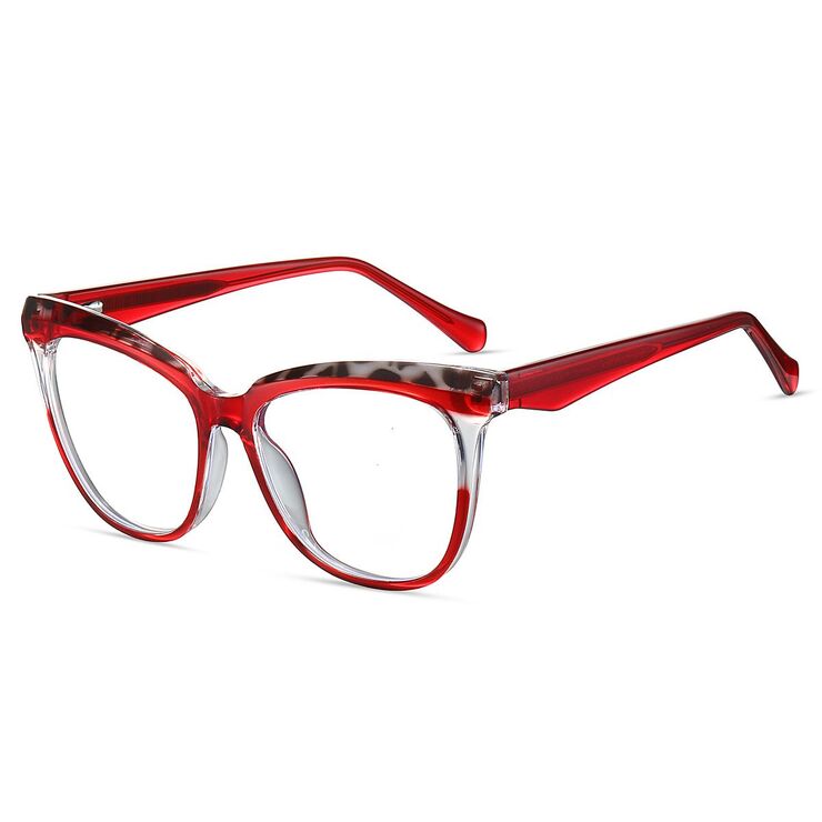 TR90 plastic frame or glasses with blue light protection, with spring hinges FA87304