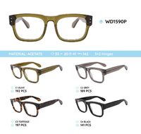 Plastic acetate eyeglasses frame WD1590P