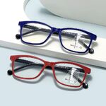 Plastic glasses for reading, with Blue ray cut protection, multifocal, diopters from +1.00 to +4.00, RMC=62-64,KY8500-3多焦点