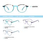 Plastic frames for glasses acetate material WD4134