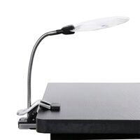 Tabletop magnifying glass with backlight 110T-XX, magnification: 5Х, 10Х