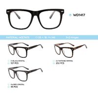 Plastic acetate eyeglasses frame for women WD1417