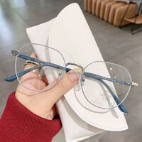 Металлические очки с защитой от синего света Blue Block FENQI F01244