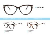 Оправа для очков женская пластиковая из материала ацетат WD4267