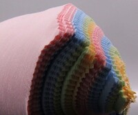 Салфетка трикотажная для протирки линз в очках, для составления подарочного комплекта 金布 579-4 (высокая плотность) 12см*12,5см