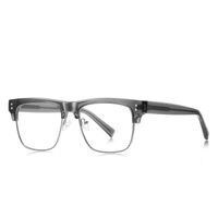 Оправа полуободковая пластиковая из материала TR90 с защитой от синего света, с флексом FOCUS FCS2203