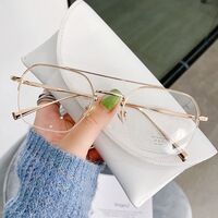 Металлические очки с защитой от синего света Blue Block FENQI S31752