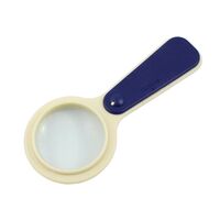 Magnifier with universal backlight and compass, magnifying glass with handle 1066-XX, diameter: 50 mm, magnification: 5X