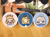 Набор для мягких контактных линз (Kits for contact lenses) HQXF008-5Cartoon