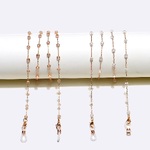 Металлическая цепочка для очков со стразами GL1074