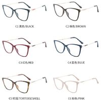 TR90 plastic frame or glasses with blue light protection, with spring hinges FA87107