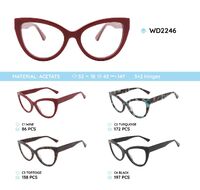 Plastic acetate eyeglasses frame for women WD2246