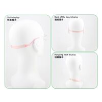 Glasses leather string cord in individual packaging, 73 cm length 