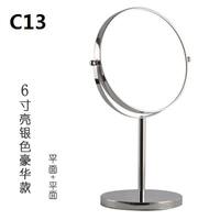 Зеркало настольное вращающееся двустороннее для салона оптики, Ø6-8 дюймов