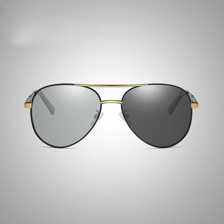 Очки металлические фотохромные с защитой от синего света 2813-GT