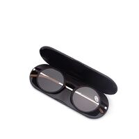 Plastic reading pince-nez glasses TR90 with case 6013-铁盒, diopters from +0,00 to +4.00, RMC=62-64