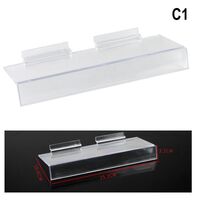 Holder (stand, rack) for glasses cases, for insertion into slots in a wall-mount panel