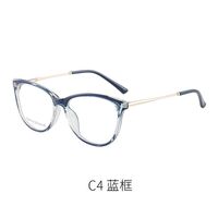 TR90 plastic frame or glasses with blue light protection, with spring hinges FA87140