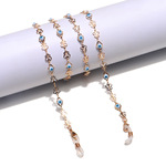 Высококачественная модная цепочка для очков с глазами и бабочками GL1228