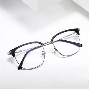 Metal glasses with blue light and UV protection 9659-2-GT