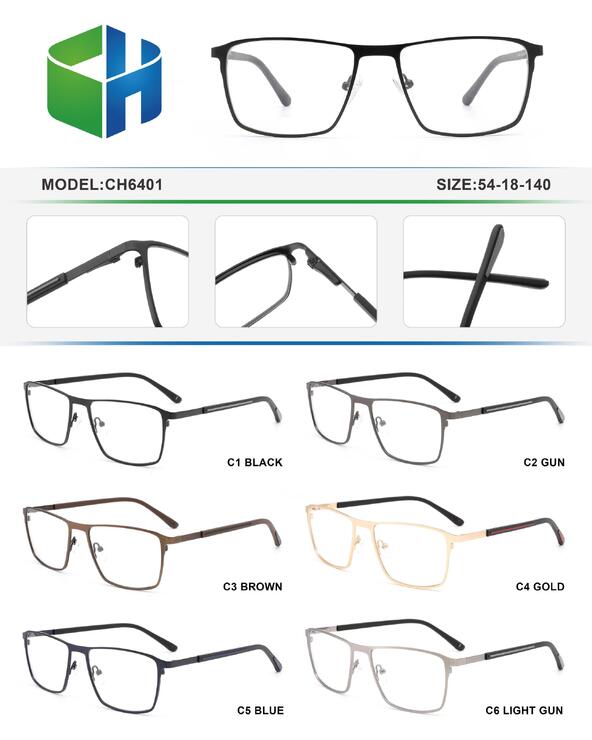 Оправа металлическая с флексом CH6401-DA